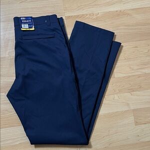 32 Degrees Cool Regular Fit Pants Men's 32x34 Navy Stretch Performance New